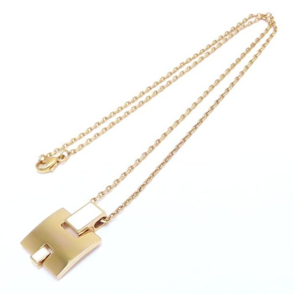 Hermès Eileen Gold Metal necklace - Picture 1 of 6